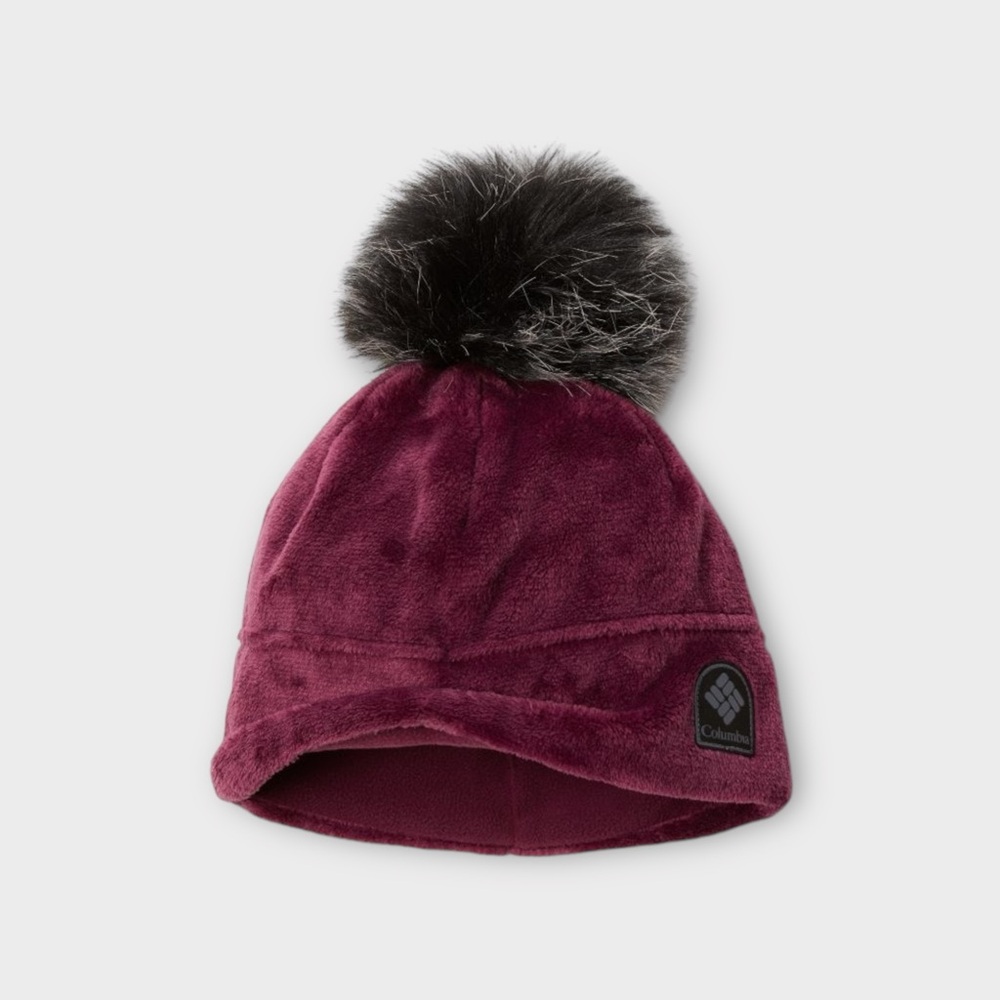 Columbia Fire Side Plush Pom Poms Beanie - Picture 2 of 5